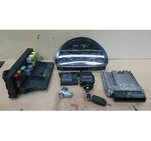 Блок управления двигателем комплект 2.5TDI VW Crafter 2006-2016 Блок управления двигателем комплект 2.5TDI VW Crafter 2006-2016