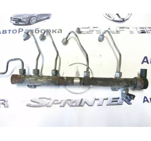 Топливная рейка на Mercedes Sprinter 906 ОМ 642 3.0 CDI 2009-2014г Топливная рейка на Mercedes Sprinter 906 ОМ 642 3.0 CDI 2009-2014г