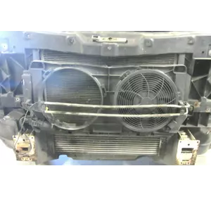 Диффузор с Вентиляторами охлаждения радиатора кондиционера на Volkswagen Crafter Фольксваген Крафтер 2011-2016